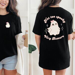 NOT TOO SPOOKY VERY DEMURE TEE